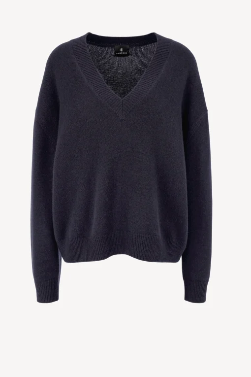Femme Anine Bing Pull Lee En Bleu Marine