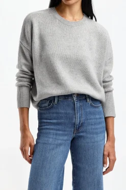 Femme Lisa Yang Pull Mila En Gris Colombe