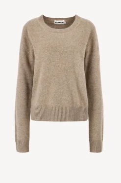 Femme Ladneri Pull Pure En Taupe
