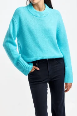 Femme Lisa Yang Pull Sony En Bleu Amalfi