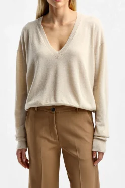 Femme phiili Pull St. Tropez En Naturel
