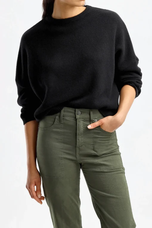 Femme Van Kukil Pull-Over Oaklynn En Noir Ebene