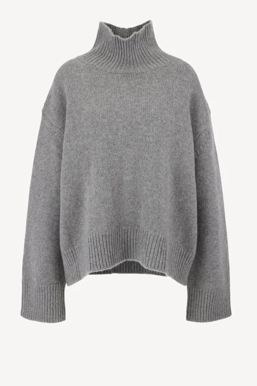 Femme Van Kukil Pull-Over Ocean En Gris Majestueux