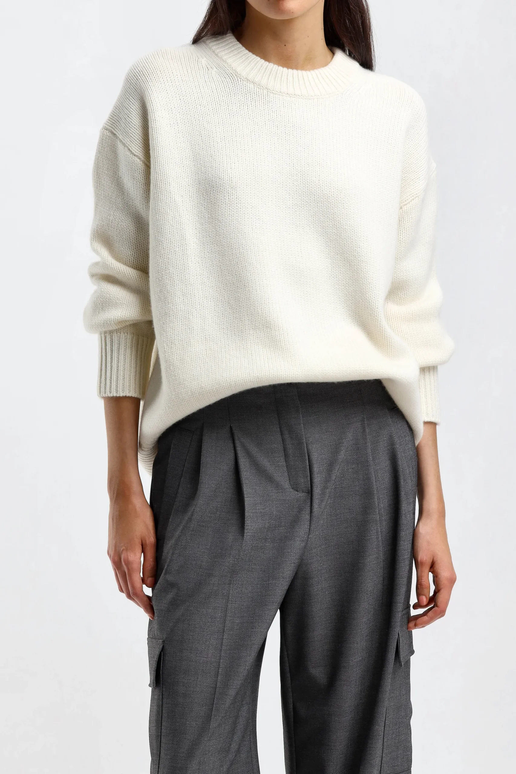 Femme Lisa Yang Pull-Over Renske En Creme