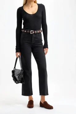 Femme by Malene Birger Pull-Over Rinah En Noir