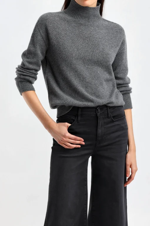 Femme S Max Mara Pull-Over Tahiti Gris Moyen