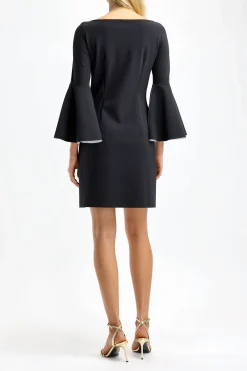 Femme Chiara Boni Robe Natalia En Noir Et Blanc