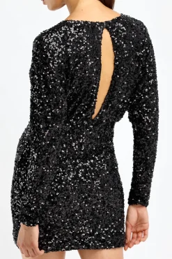 Femme P.A.R.O.S.H. Robe Paris En Noir