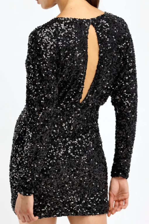 Femme P.A.R.O.S.H. Robe Paris En Noir
