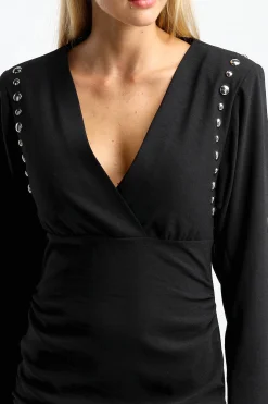 Femme IRO Robe Pemil En Noir