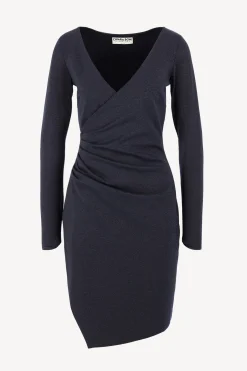 Femme Chiara Boni Robe Yoon En Blu Notte