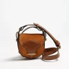 Femme Isabel Marant Sac Botsy Mini Suede En Terre De Sienne