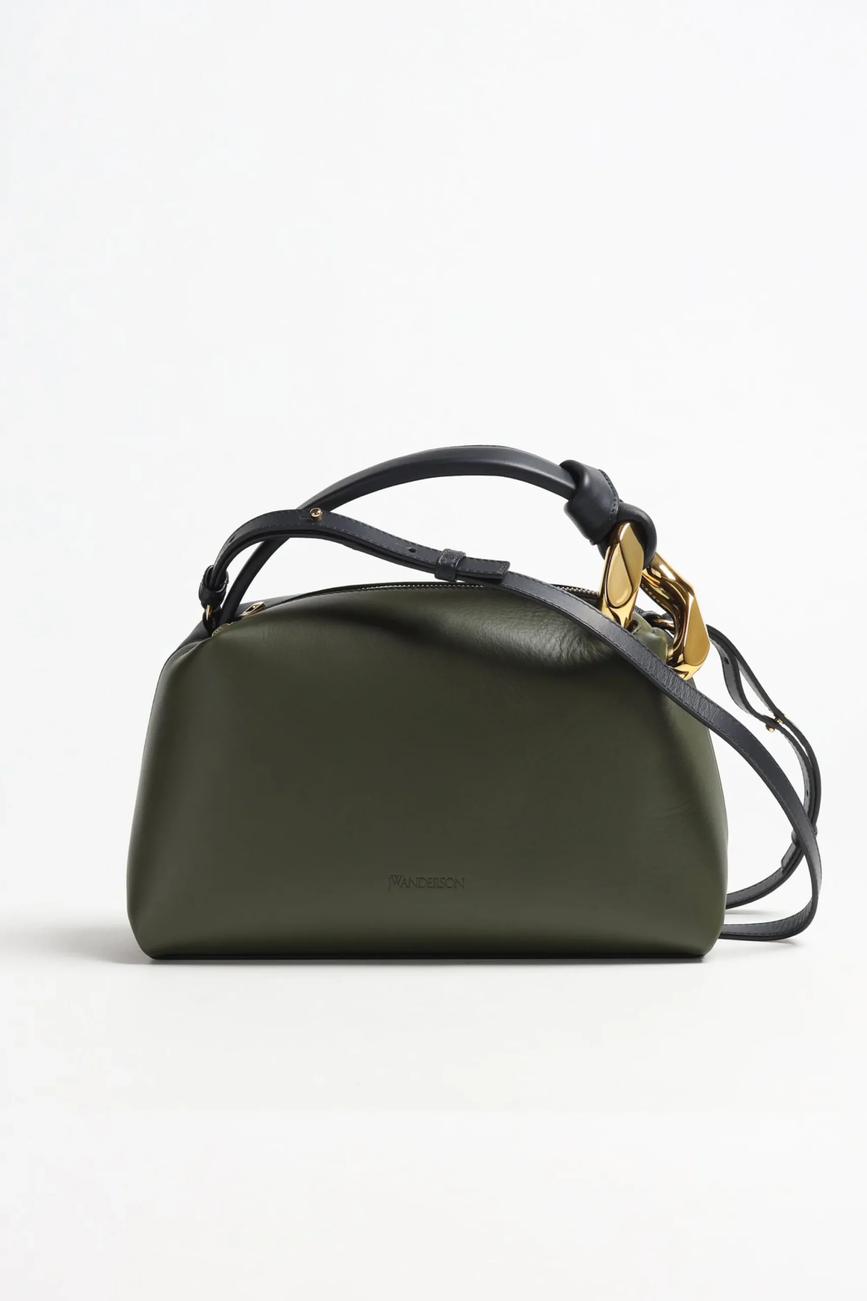 Femme JW Anderson Sac Corner En Kaki/Navy