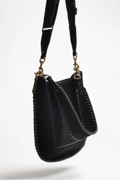 Femme Isabel Marant Sac Oskan Suede En Noir