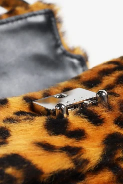 Femme Marni Sac Trunk En Leopard