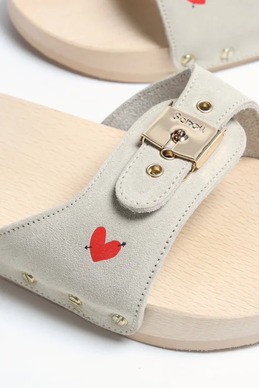Femme Scholl x Anita Hass Sandale Pescura Flat En Beige