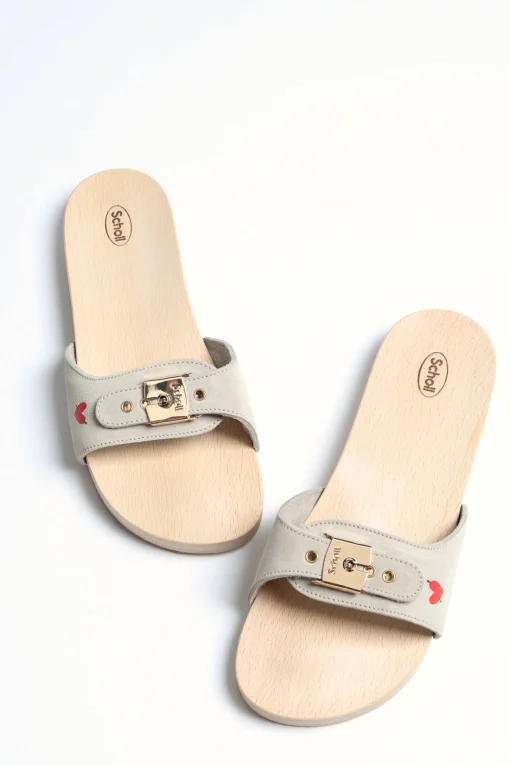 Femme Scholl x Anita Hass Sandale Pescura Flat En Beige