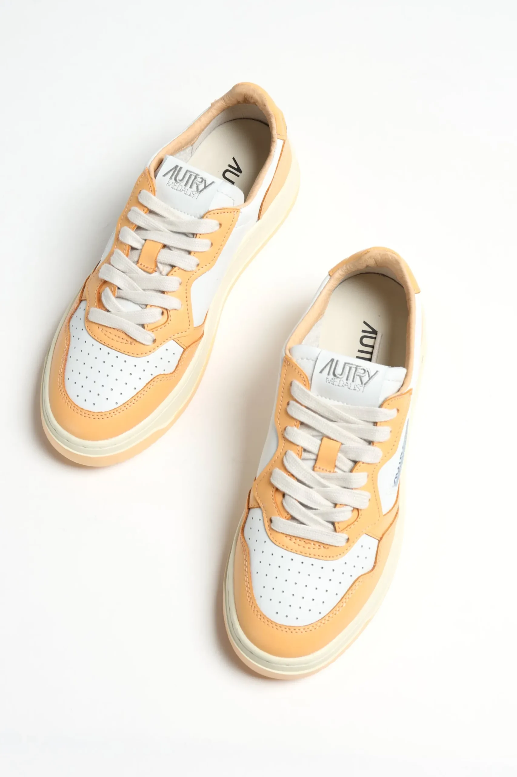 Femme Autry Sneaker Bicolor Up En Blanc/Bufforng