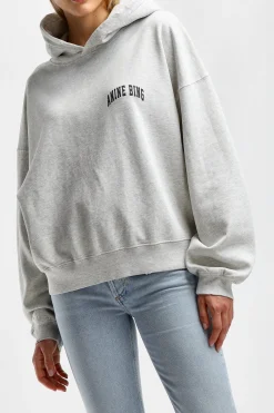 Femme Anine Bing Sweat A Capuche Alec En Gris