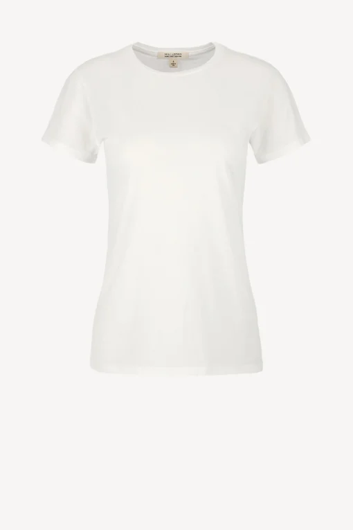 Femme Nili Lotan T-Shirt Lana En Blanc