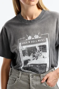 Femme Anine Bing T-Shirt Lili Ab X To X Stones En Noir