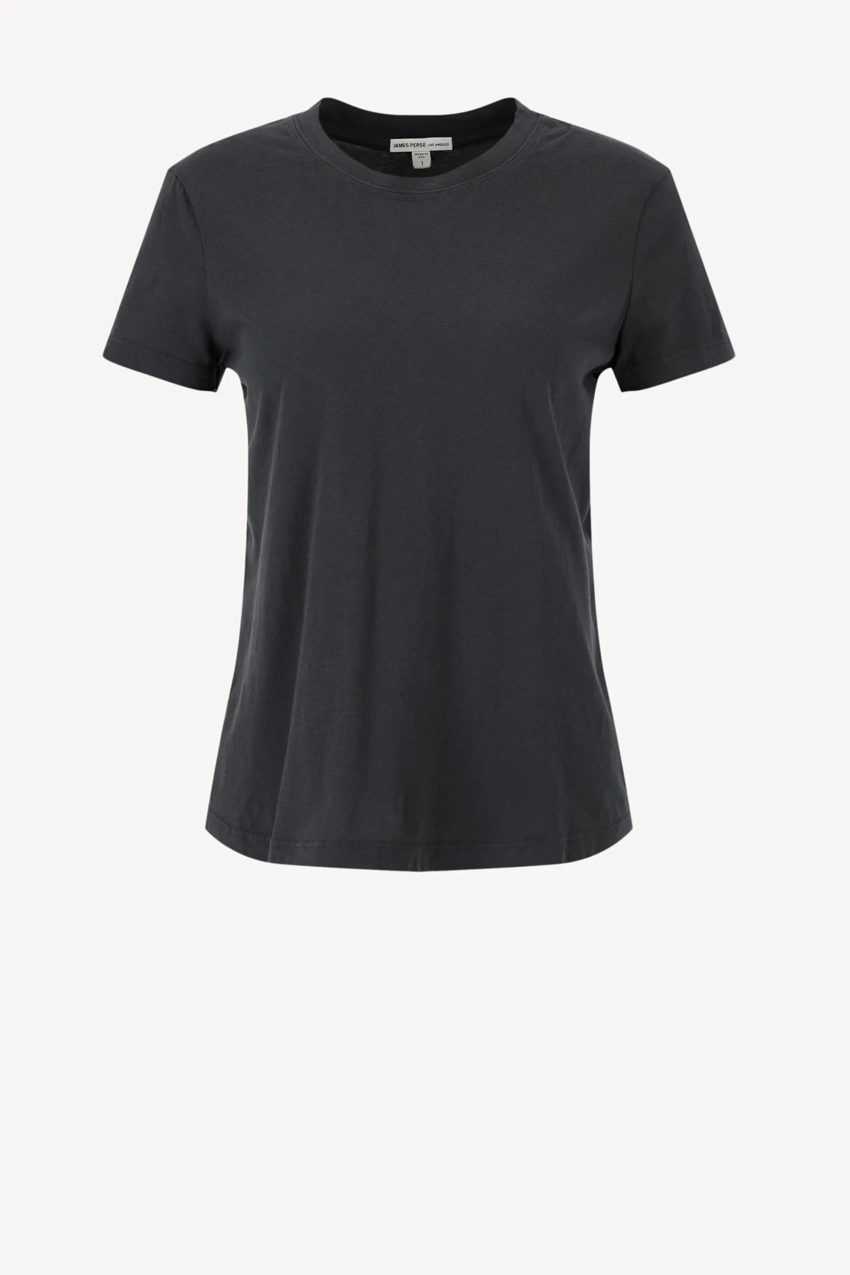 Femme James Perse T-Shirt Vintage Little Boy En Carbone