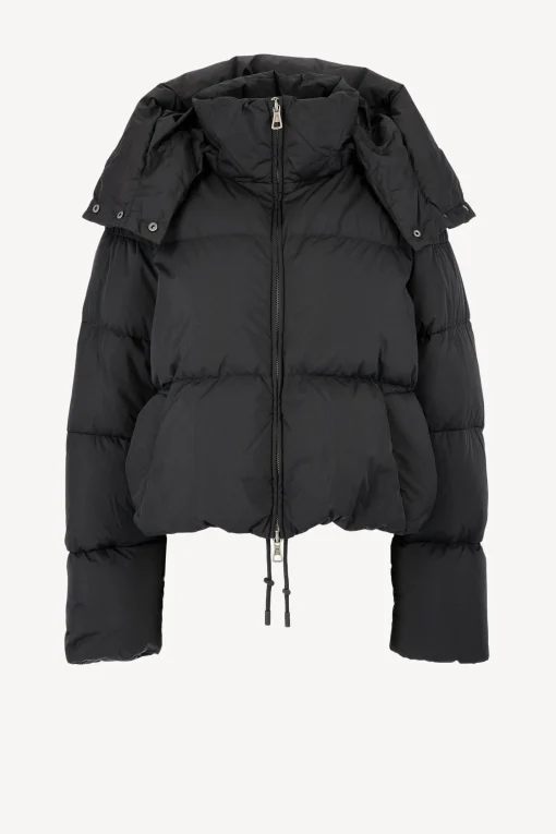 Femme Sportmax Veste Matelassee Otaria En Noir